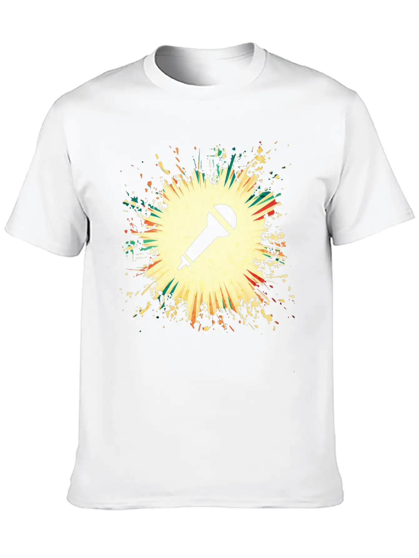 Microphone Timeless Short Sleeve Tee – Comfy And Minimalist Design