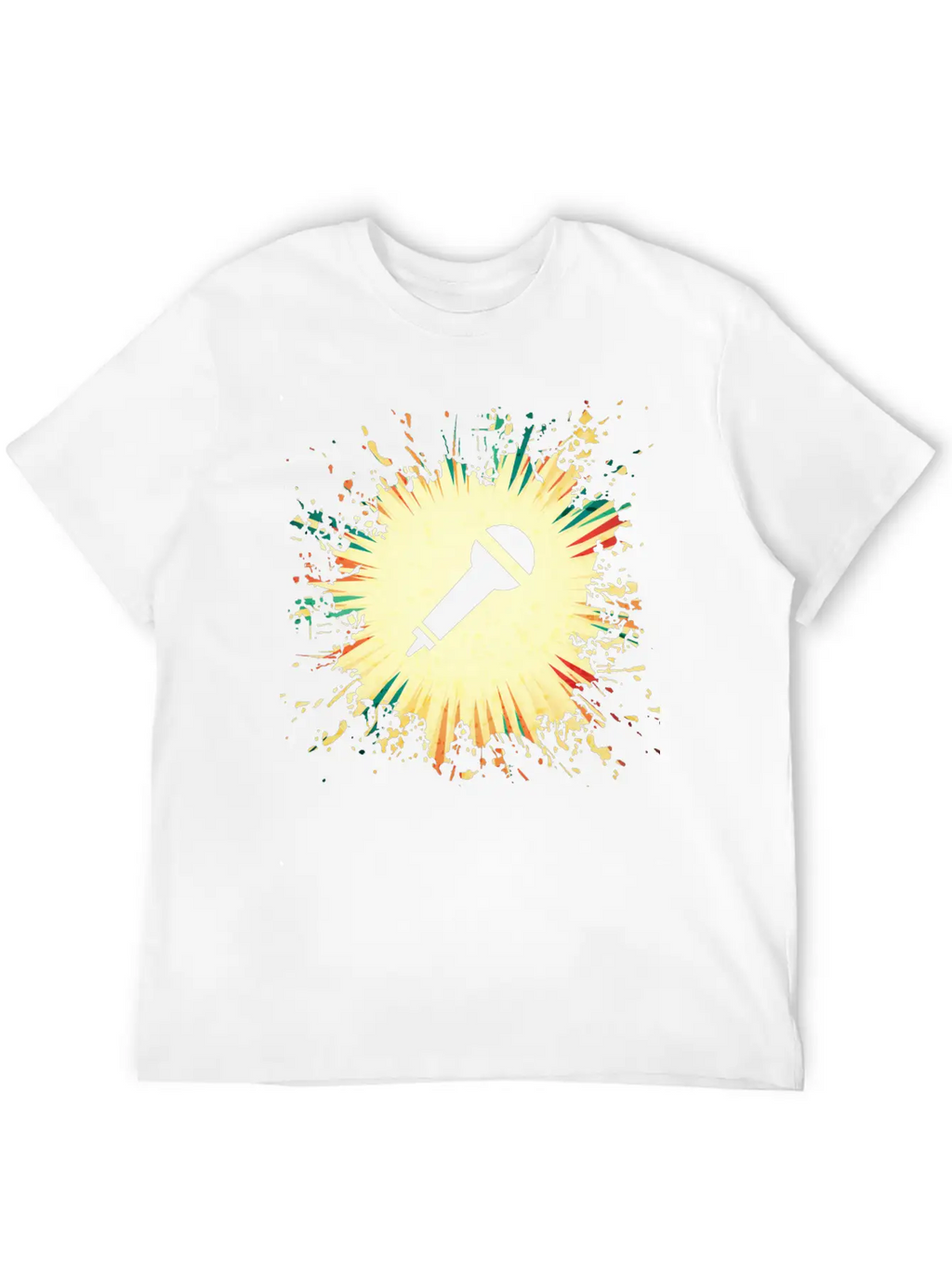 Microphone Timeless Short Sleeve Tee – Comfy And Minimalist Design