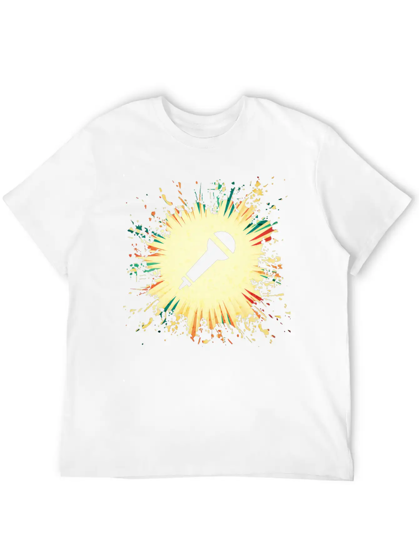 Microphone Timeless Short Sleeve Tee – Comfy And Minimalist Design