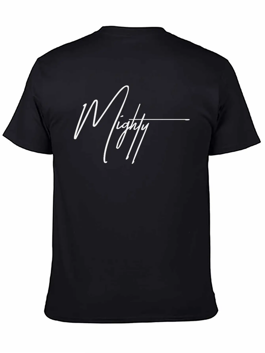 Mighty – Strength In Every Step Breathable Graphic T-Shirt – Perfect For Casual Days