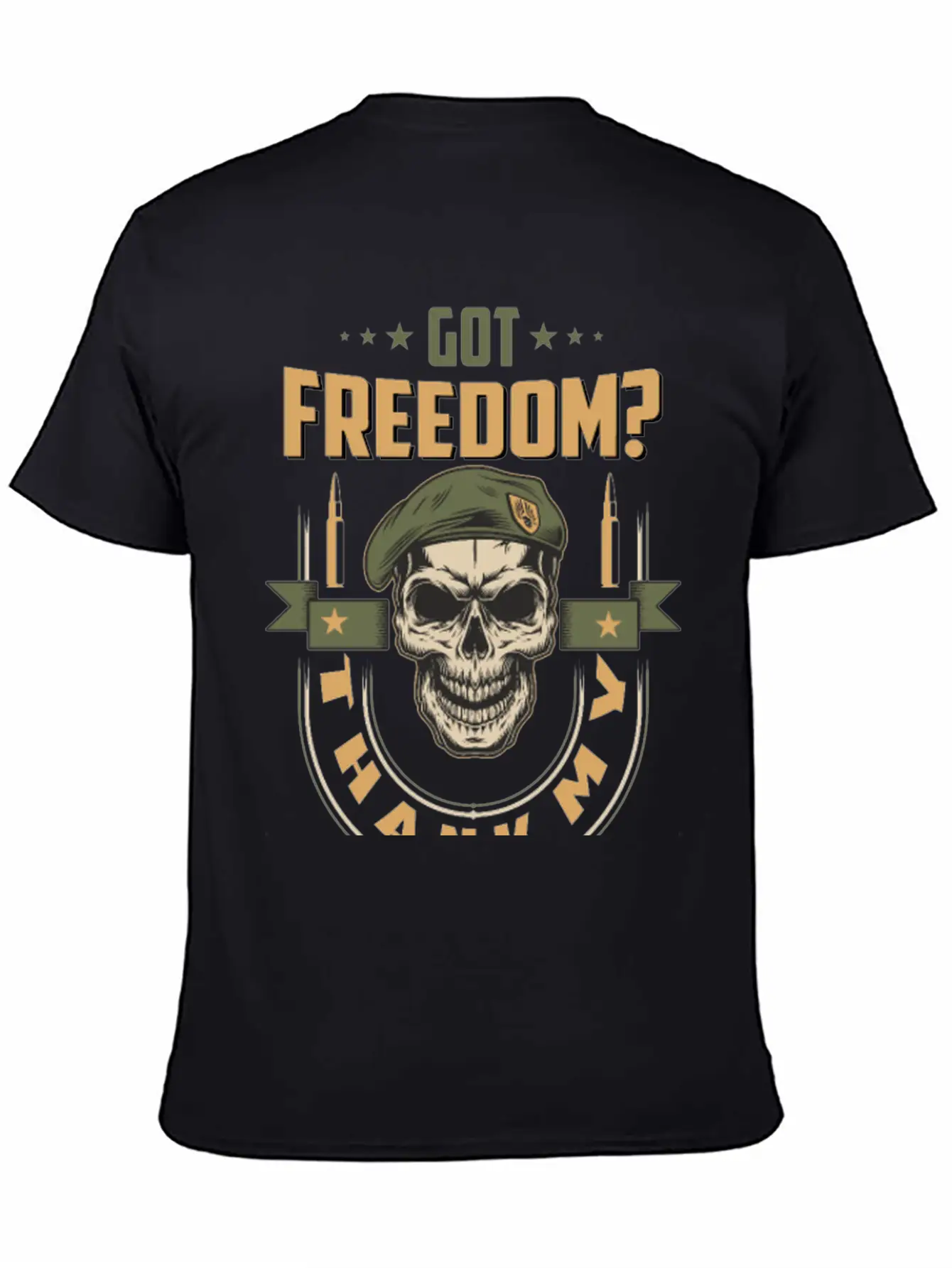 Military T-shirt Timeless Short Sleeve Tee – Comfy And Minimalist Design