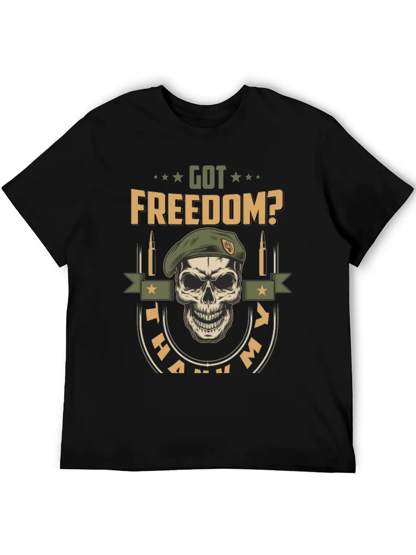 Military T-shirt Timeless Short Sleeve Tee – Comfy And Minimalist Design