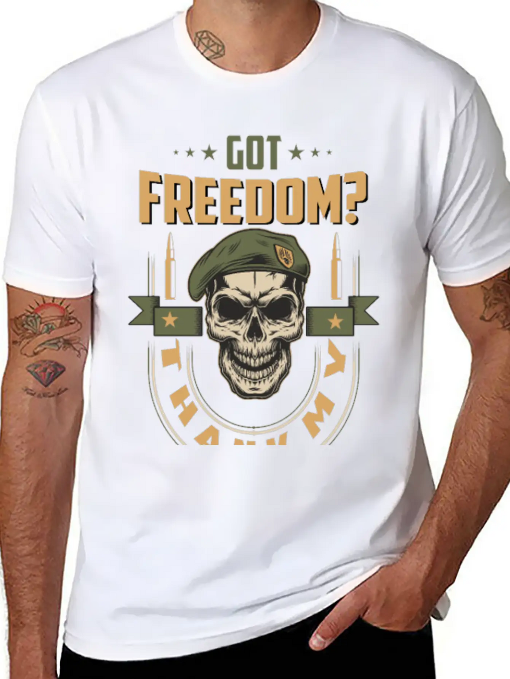 Military T-shirt Timeless Short Sleeve Tee – Comfy And Minimalist Design