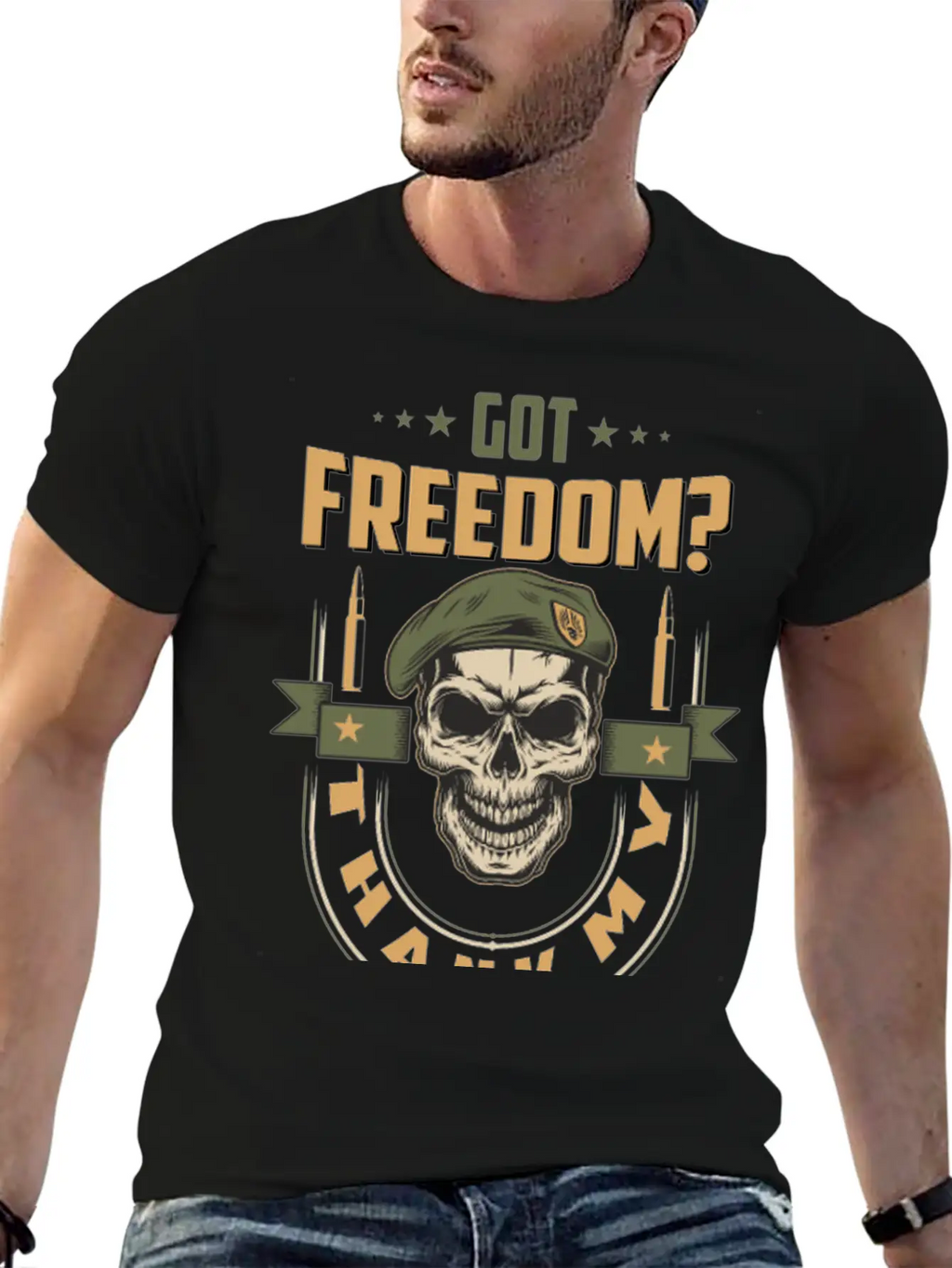 Military T-shirt Timeless Short Sleeve Tee – Comfy And Minimalist Design