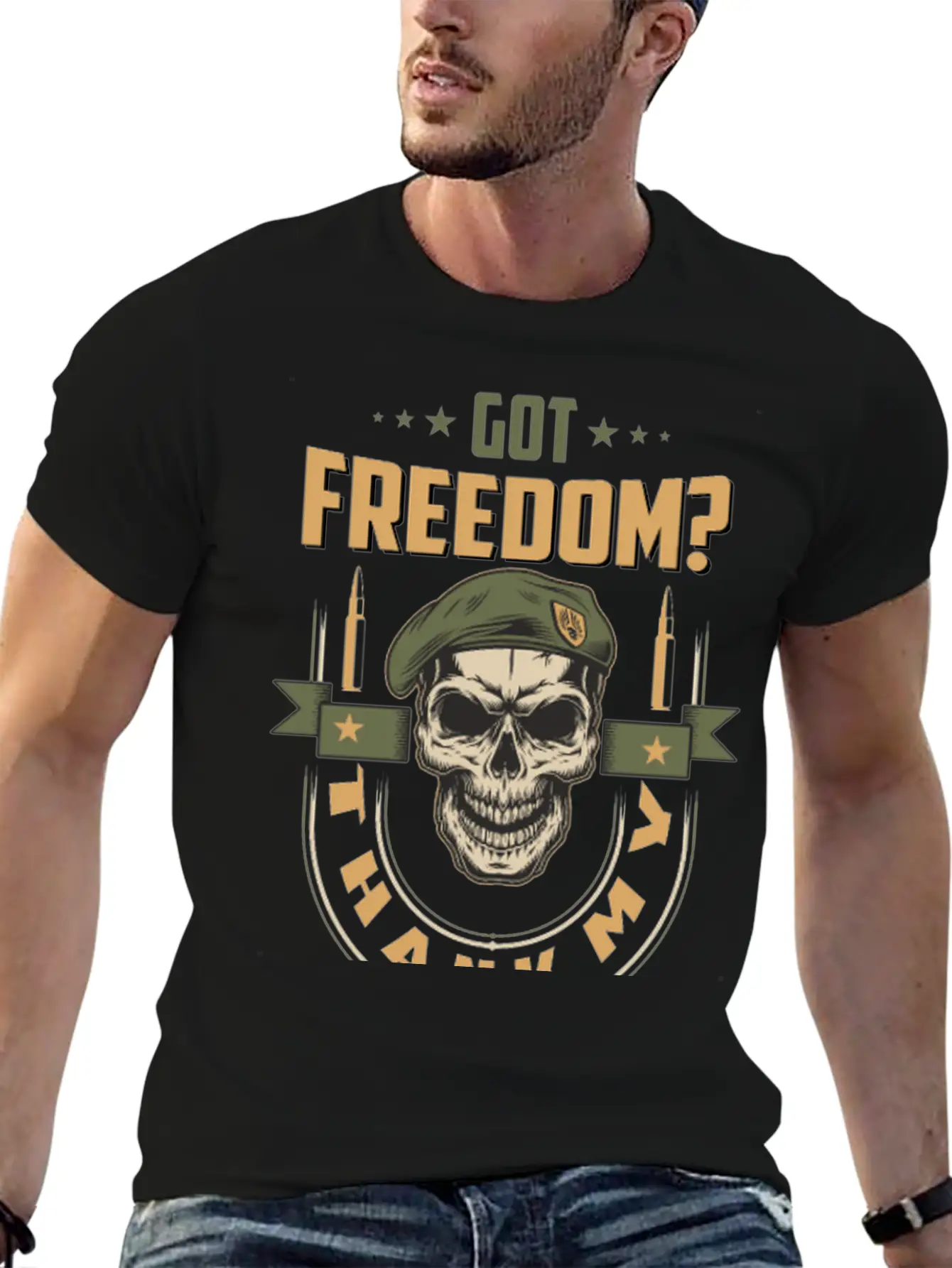Military T-shirt Timeless Short Sleeve Tee – Comfy And Minimalist Design