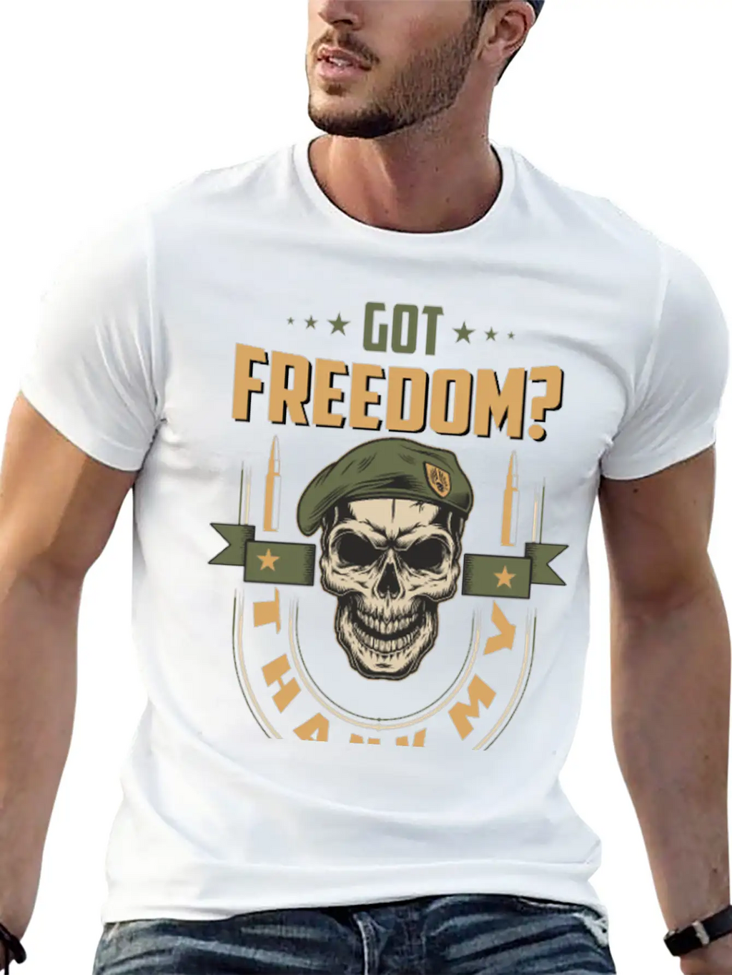 Military T-shirt Timeless Short Sleeve Tee – Comfy And Minimalist Design