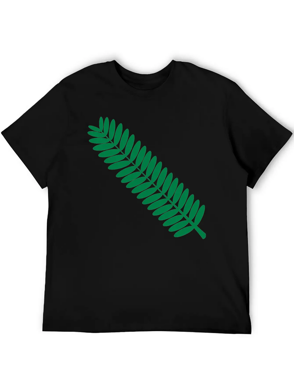 Mimosa Leaf Twig (touchmenot) Plant One Color Basic Graphic T-Shirt – Daily Comfort In Soft Cotton