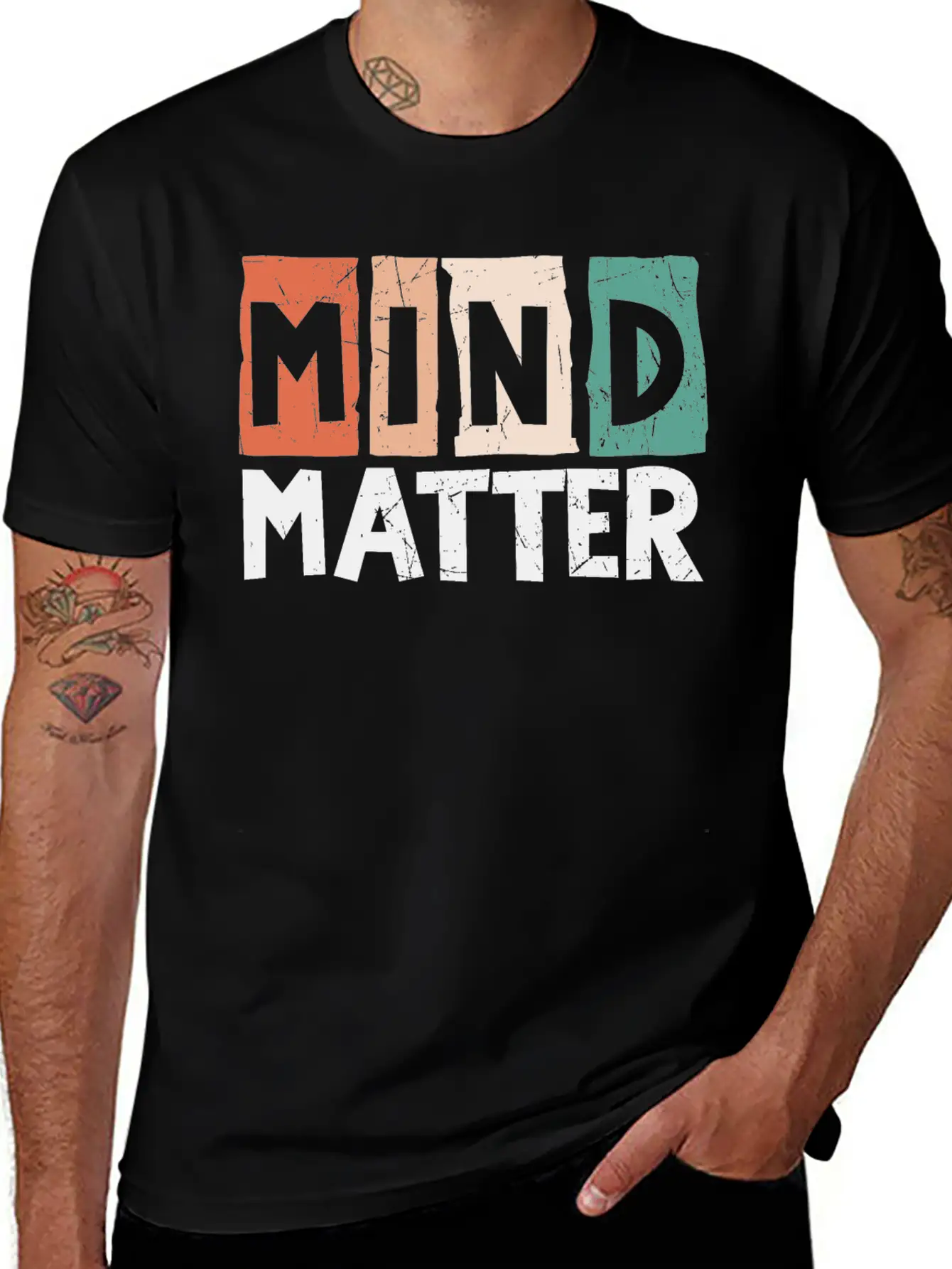 Mind Over Matter Breathable Soft Cotton T-Shirt – Timeless Casual Look