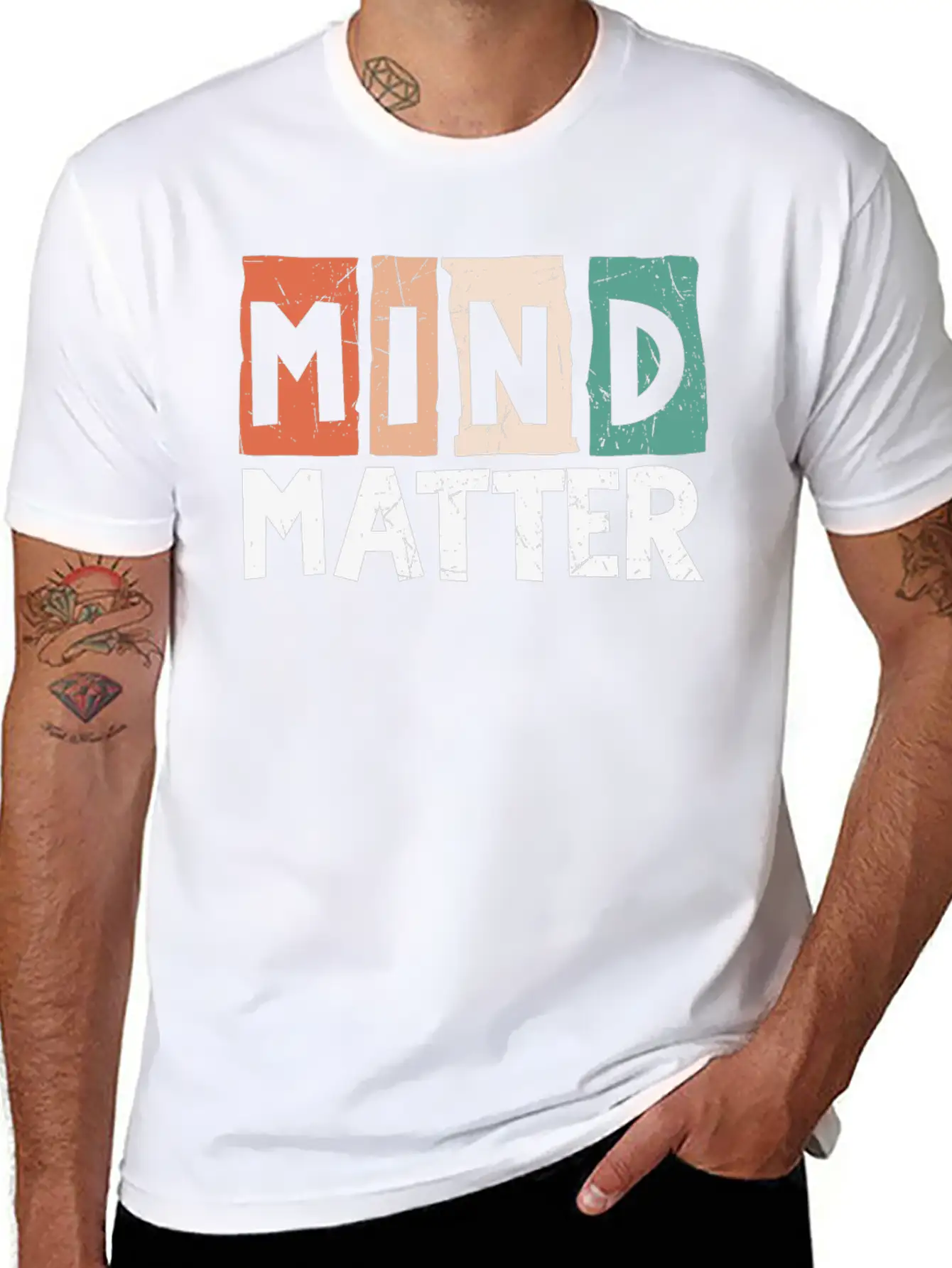 Mind Over Matter Breathable Soft Cotton T-Shirt – Timeless Casual Look