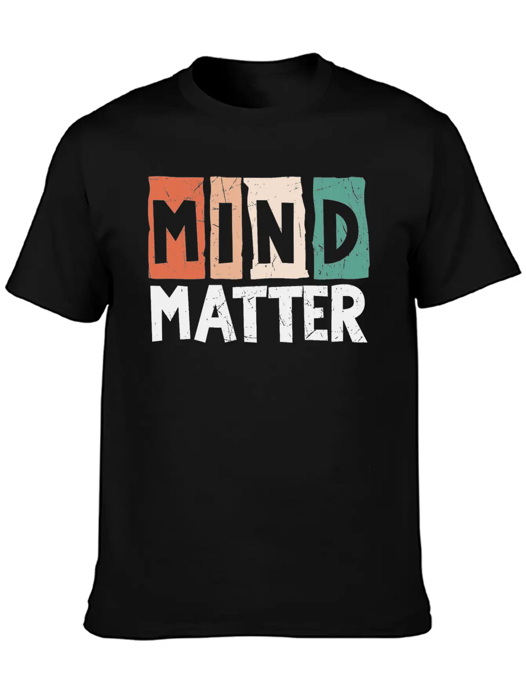 Mind Over Matter Breathable Soft Cotton T-Shirt – Timeless Casual Look