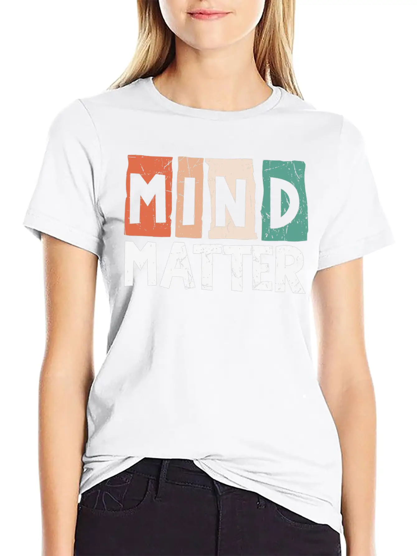Mind Over Matter Breathable Soft Cotton T-Shirt – Timeless Casual Look