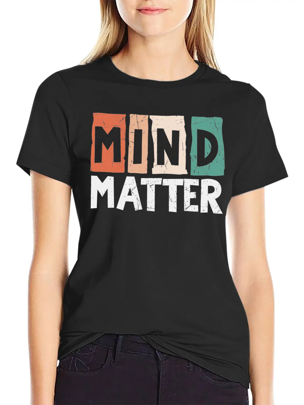 Mind Over Matter Breathable Soft Cotton T-Shirt – Timeless Casual Look