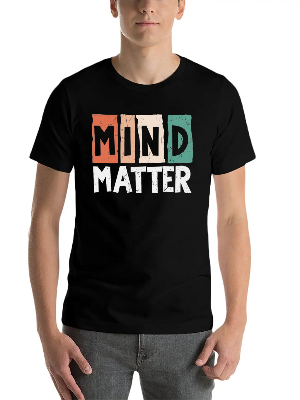 Mind Over Matter Breathable Soft Cotton T-Shirt – Timeless Casual Look