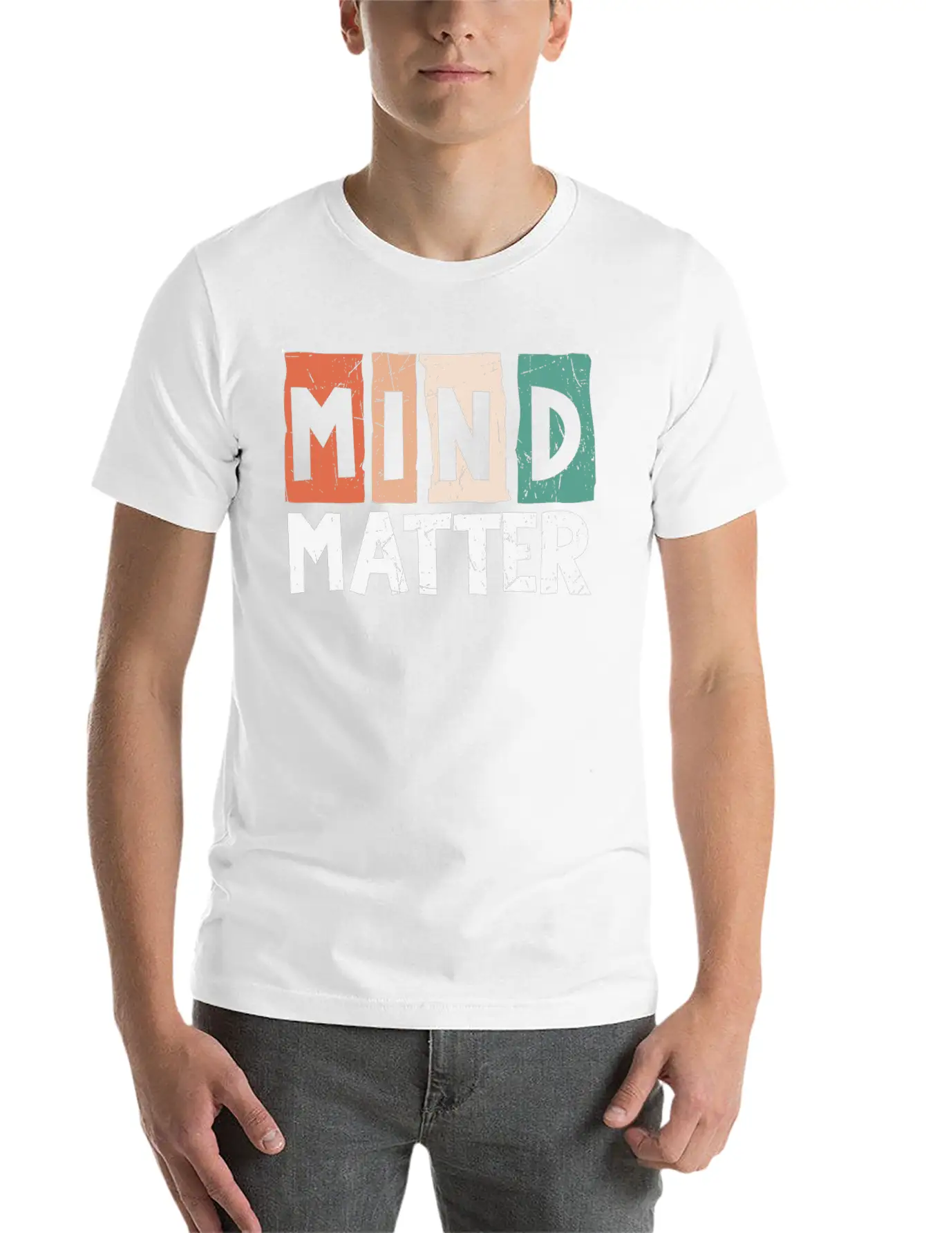 Mind Over Matter Breathable Soft Cotton T-Shirt – Timeless Casual Look