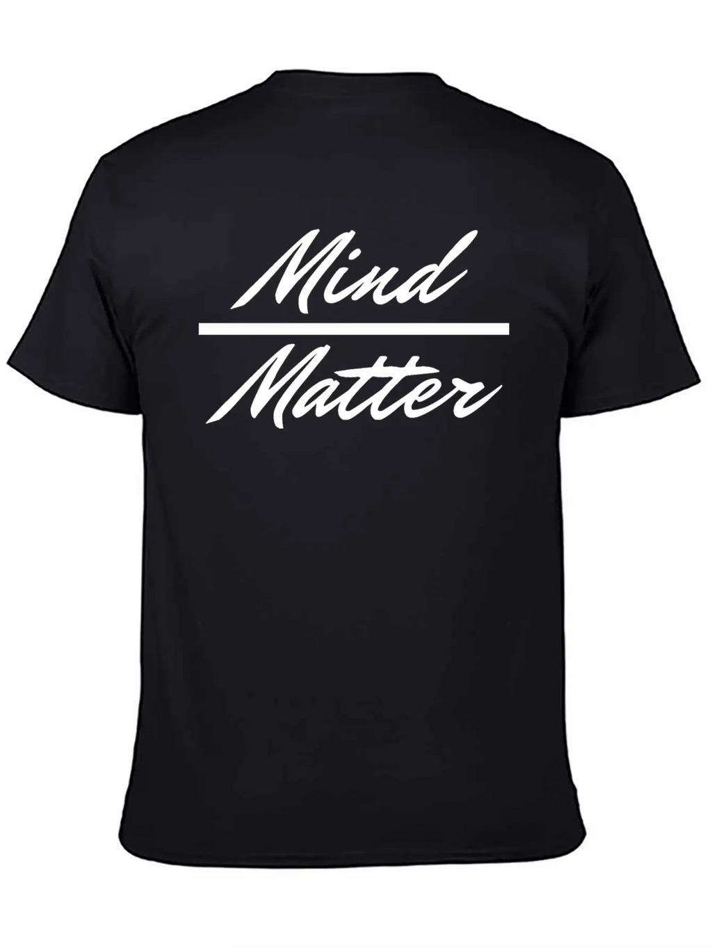 Mind Over Matter Timeless Short Sleeve Tee – Comfy And Minimalist Design
