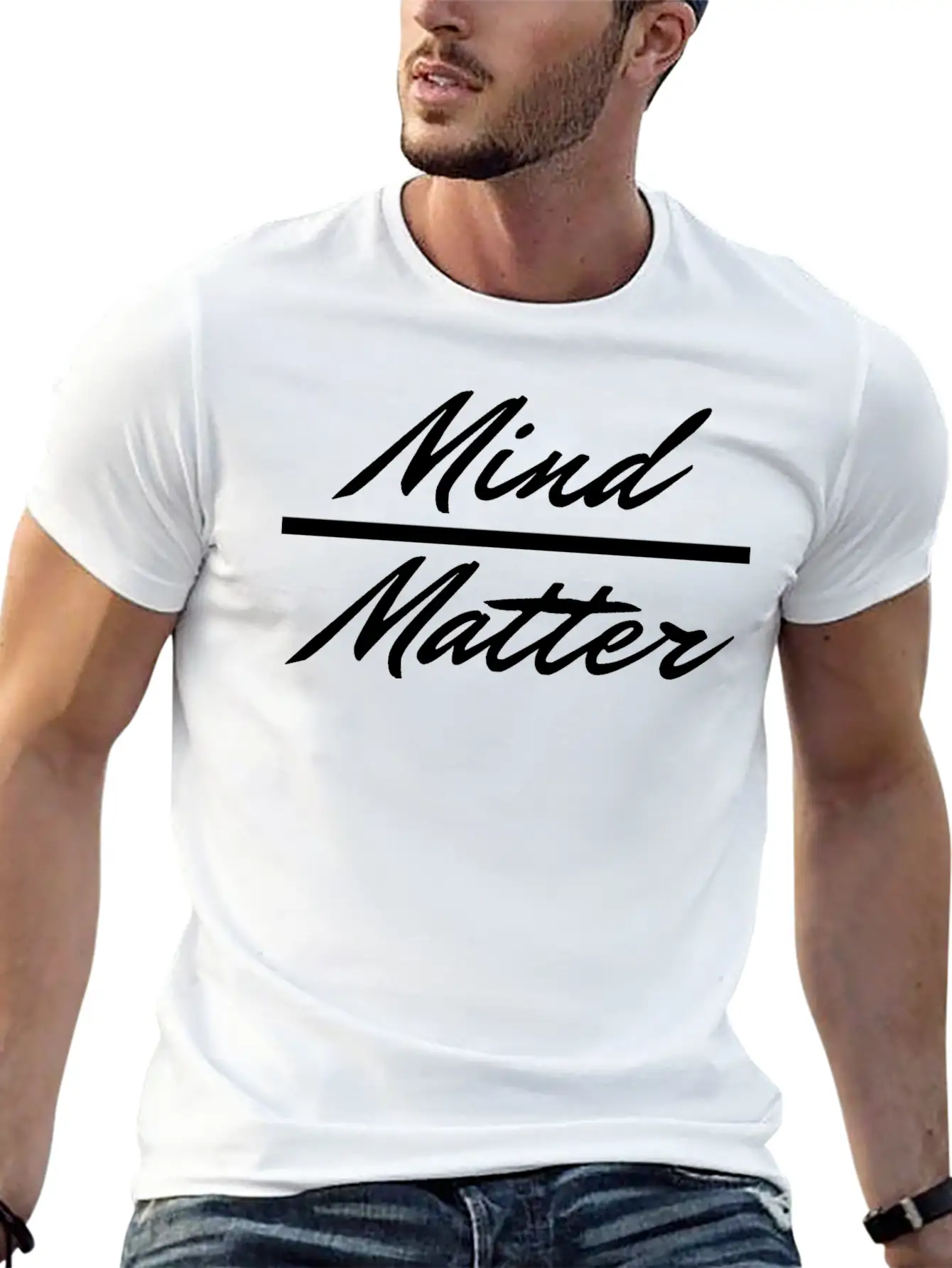 Mind Over Matter Timeless Short Sleeve Tee – Comfy And Minimalist Design