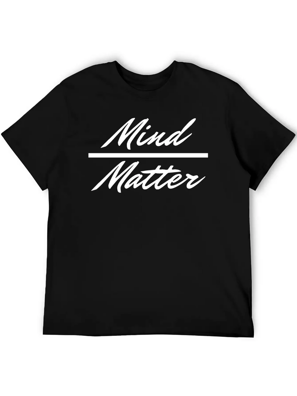 Mind Over Matter Timeless Short Sleeve Tee – Comfy And Minimalist Design