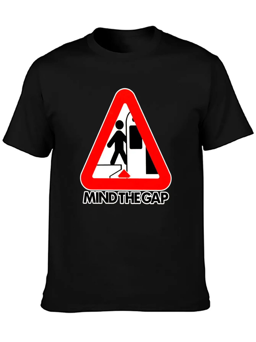 Mind The Gap Unisex Casual T-Shirt – Clean Design For Daily Comfort