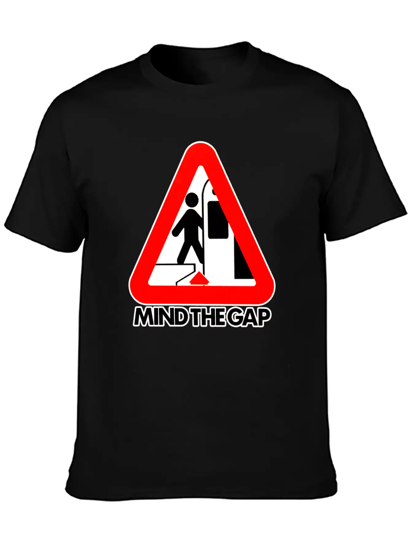 Mind The Gap Unisex Casual T-Shirt – Clean Design For Daily Comfort