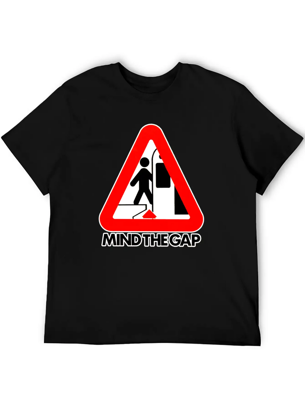 Mind The Gap Unisex Casual T-Shirt – Clean Design For Daily Comfort