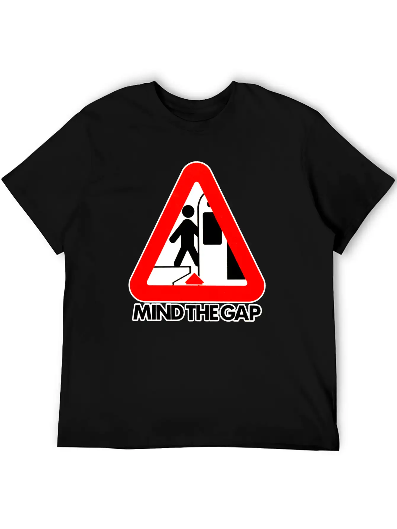 Mind The Gap Unisex Casual T-Shirt – Clean Design For Daily Comfort