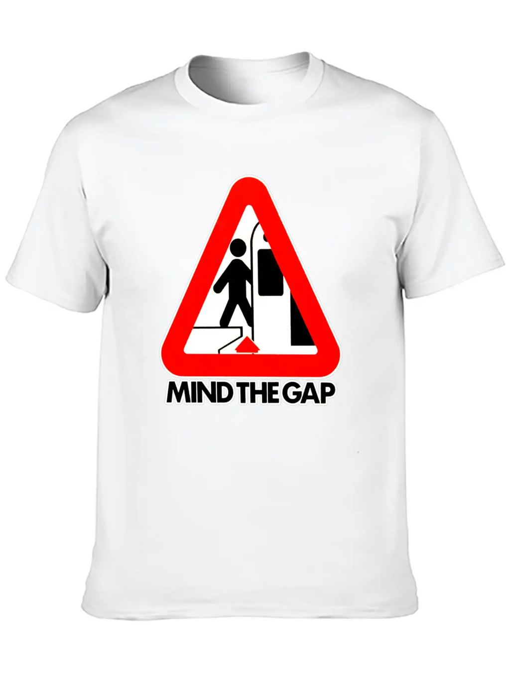 Mind The Gap Unisex Casual T-Shirt – Clean Design For Daily Comfort