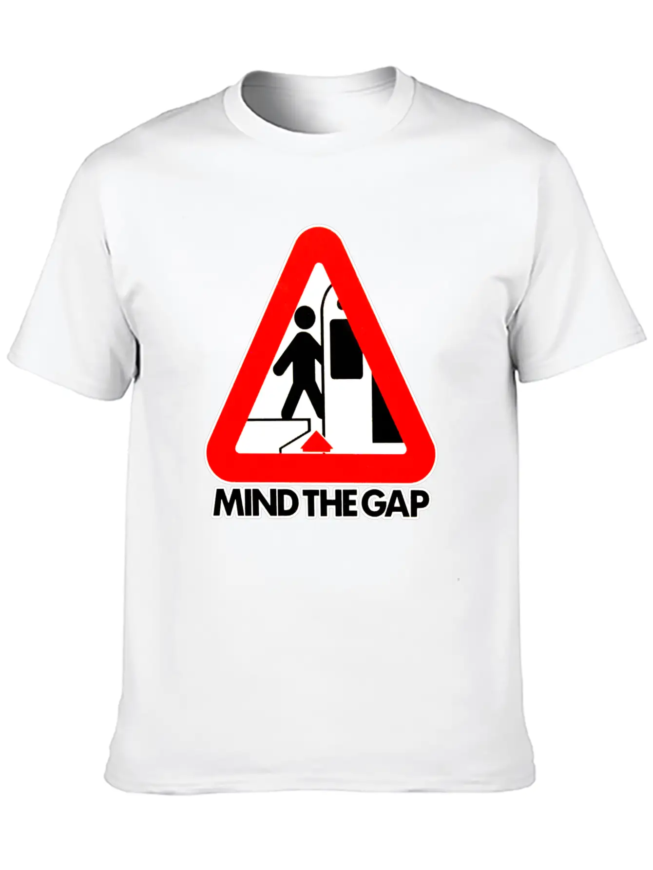 Mind The Gap Unisex Casual T-Shirt – Clean Design For Daily Comfort