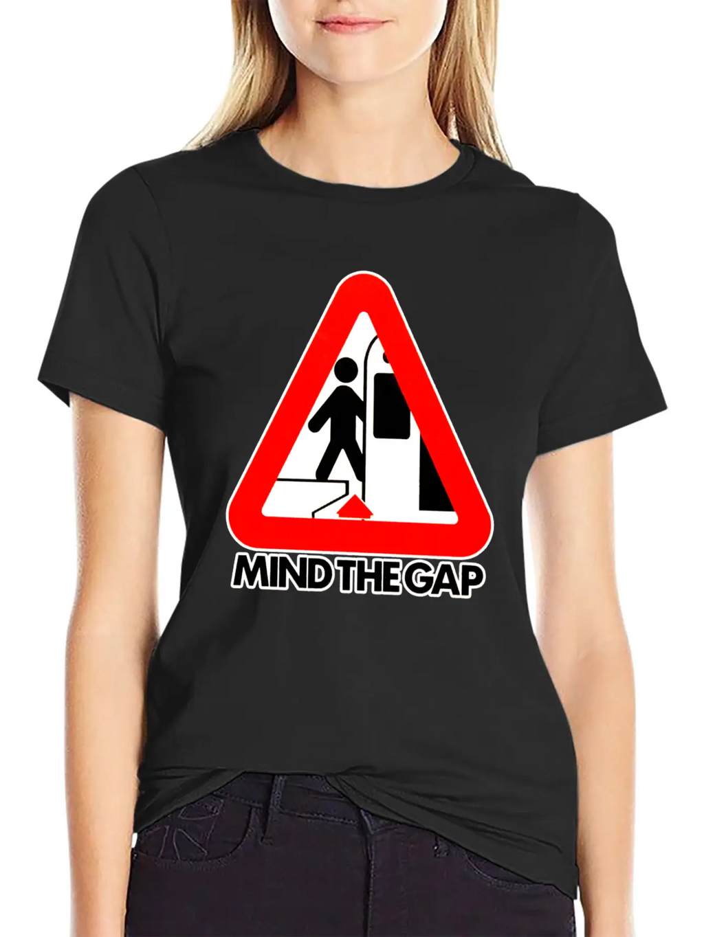 Mind The Gap Unisex Casual T-Shirt – Clean Design For Daily Comfort
