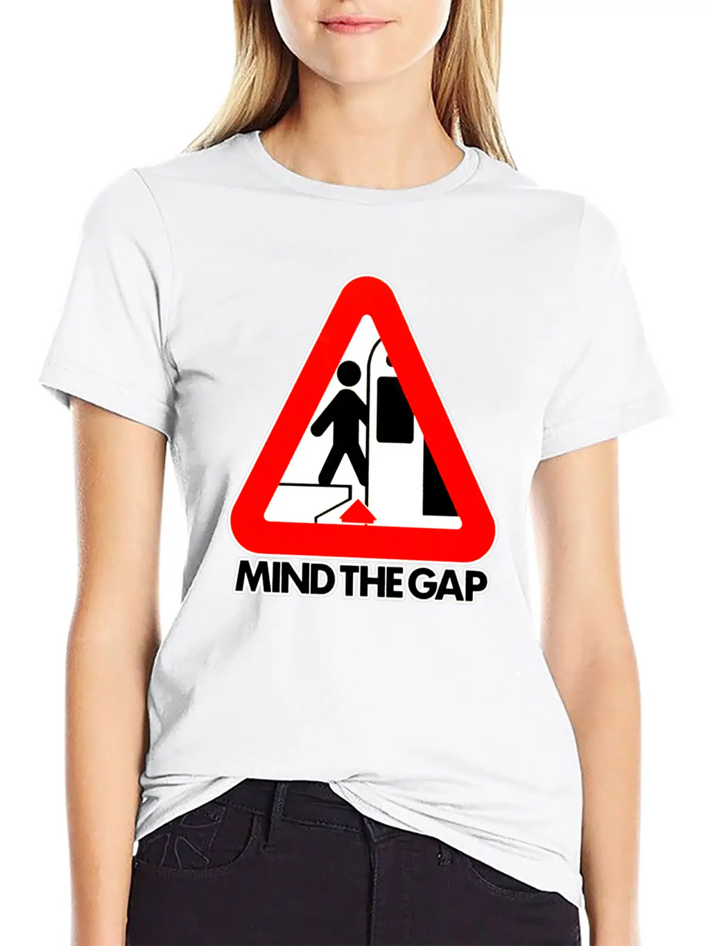 Mind The Gap Unisex Casual T-Shirt – Clean Design For Daily Comfort