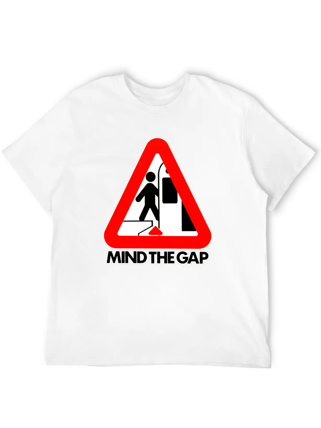 Mind The Gap Unisex Casual T-Shirt – Clean Design For Daily Comfort