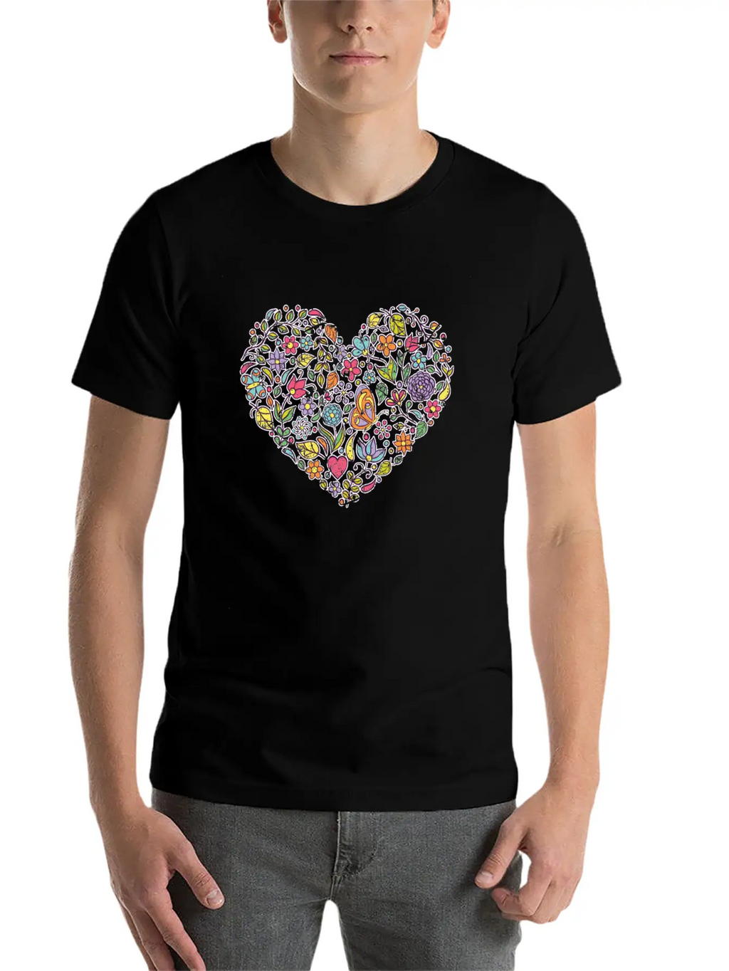 Mindfulness Meditation Relaxed Everyday Tee – Lightweight And Durable Cotton