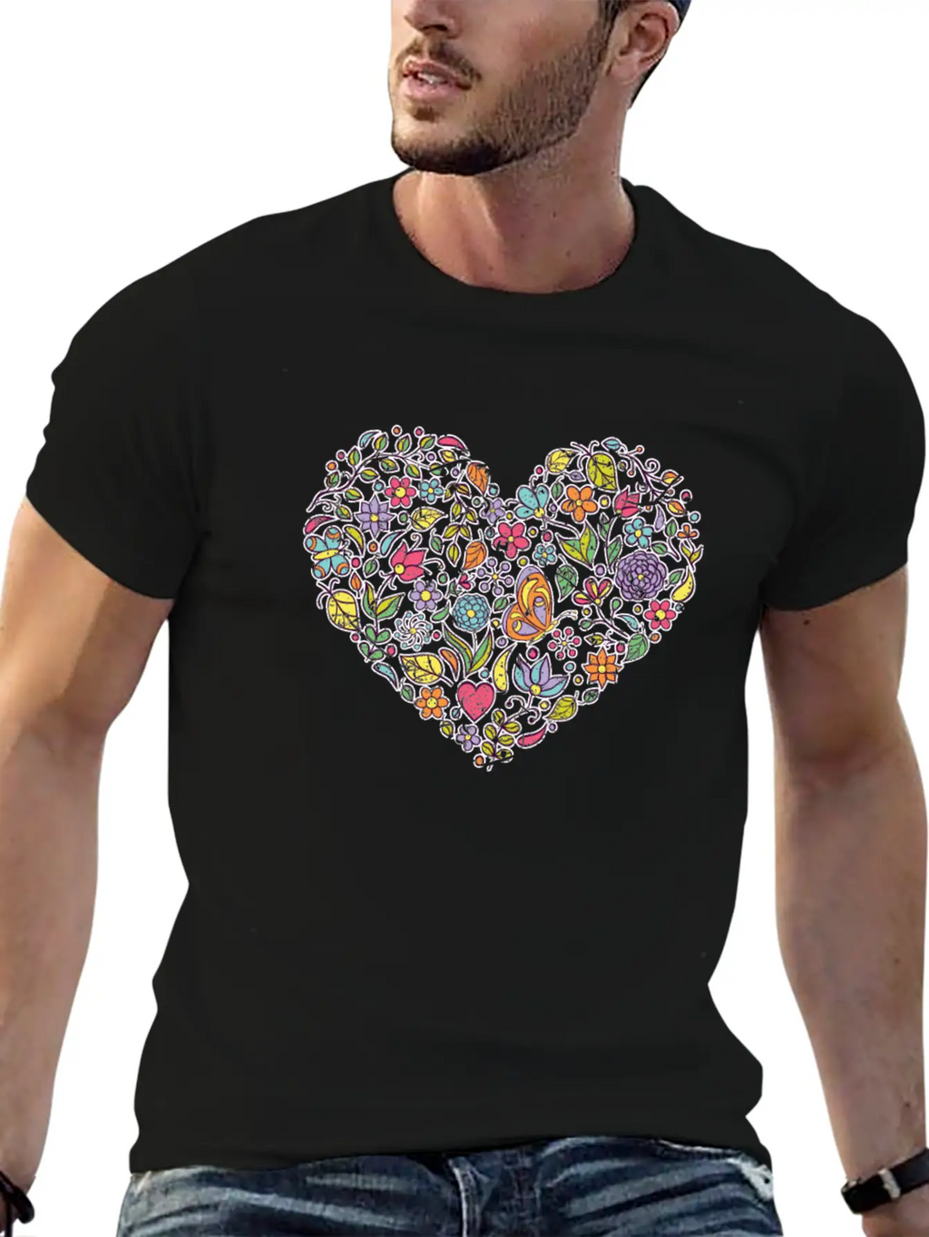 Mindfulness Meditation Relaxed Everyday Tee – Lightweight And Durable Cotton