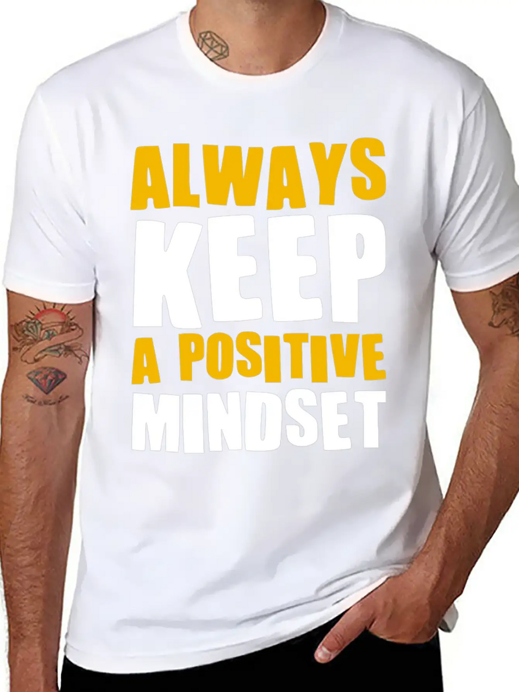 Mindset Classic Cotton Tee – Unisex Comfort For Any Season