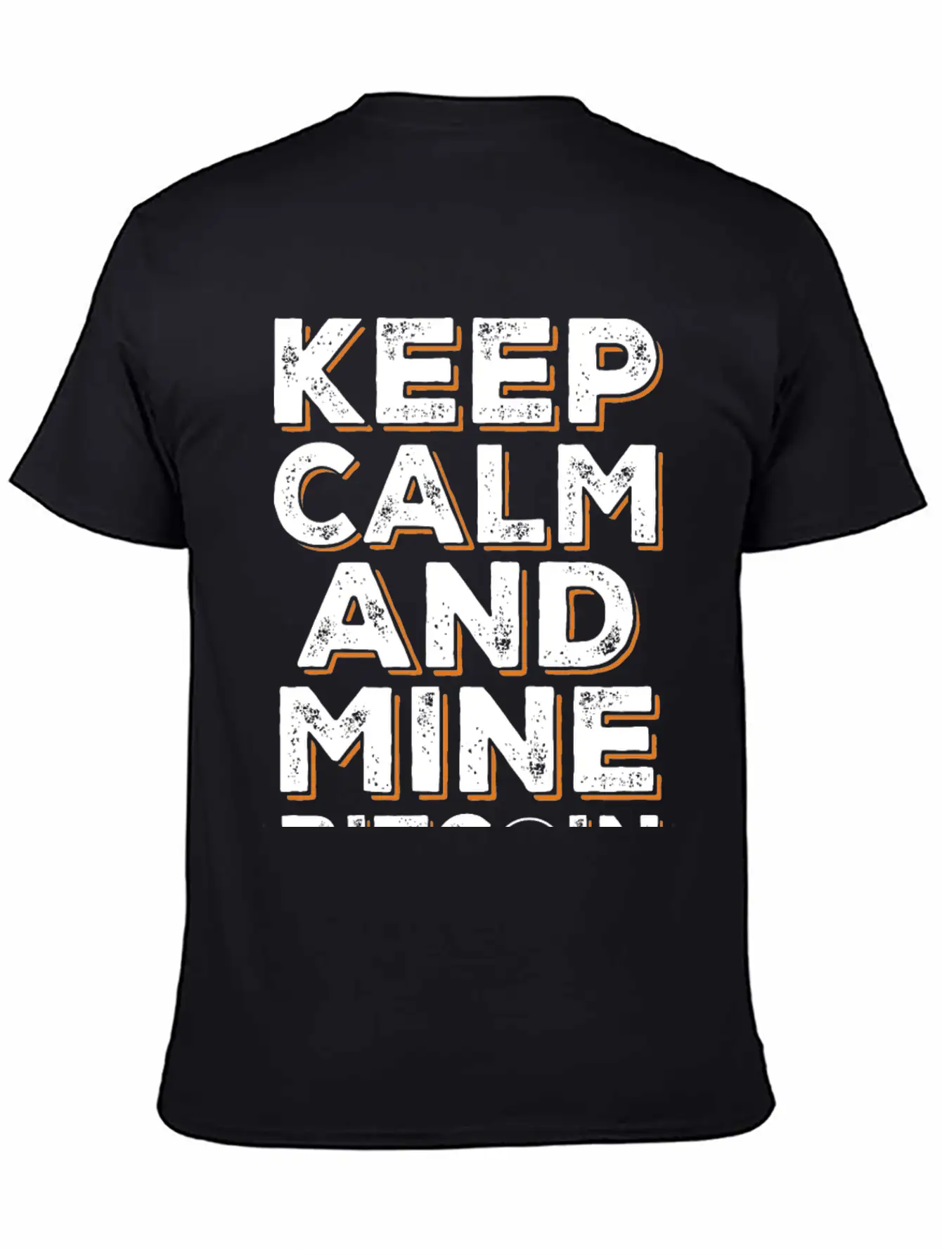 Mine Bitcoin Saying - Btc Crypto Breathable Soft Cotton T-Shirt – Timeless Casual Look