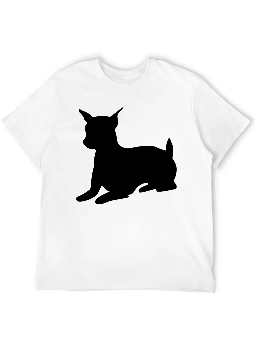 Miniature Pinscher Shadow Essential Cotton Tee For Daily Outfits – Unisex Style