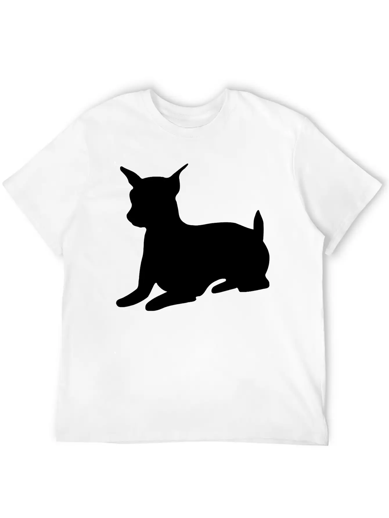 Miniature Pinscher Shadow Essential Cotton Tee For Daily Outfits – Unisex Style