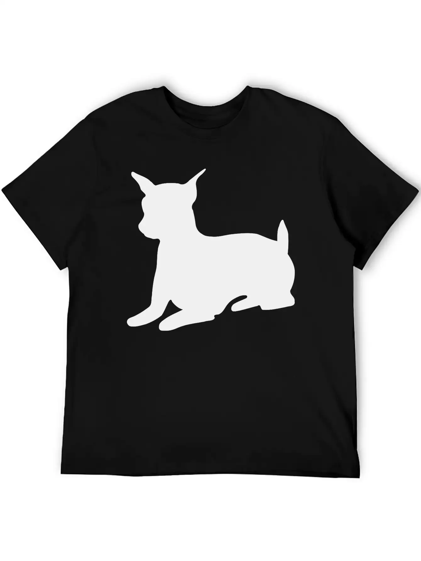 Miniature Pinscher Shadow Essential Cotton Tee For Daily Outfits – Unisex Style