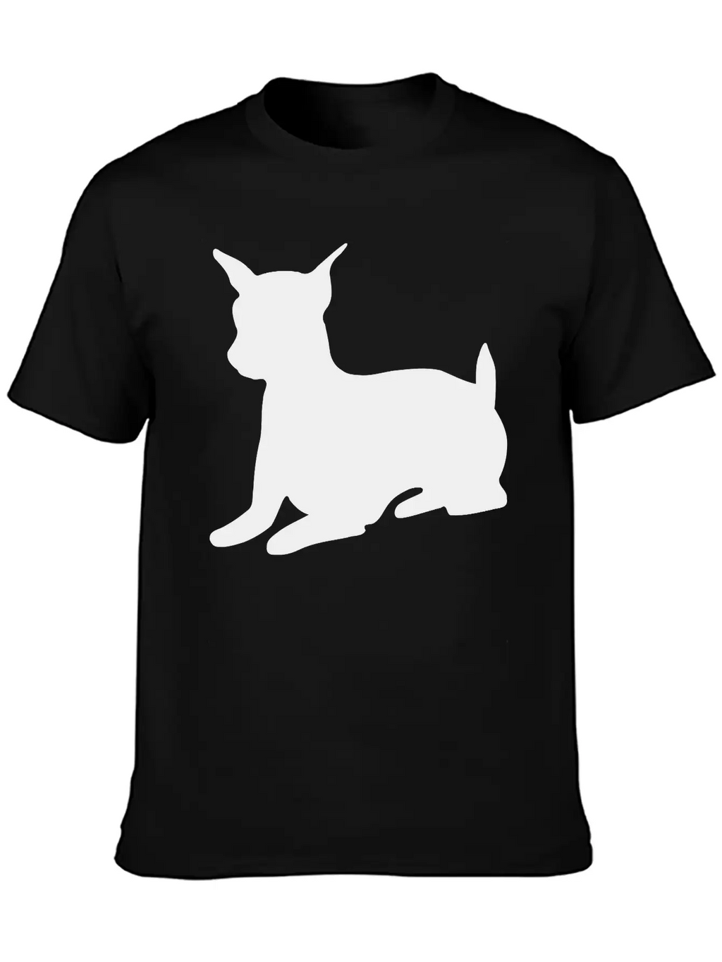 Miniature Pinscher Shadow Essential Cotton Tee For Daily Outfits – Unisex Style