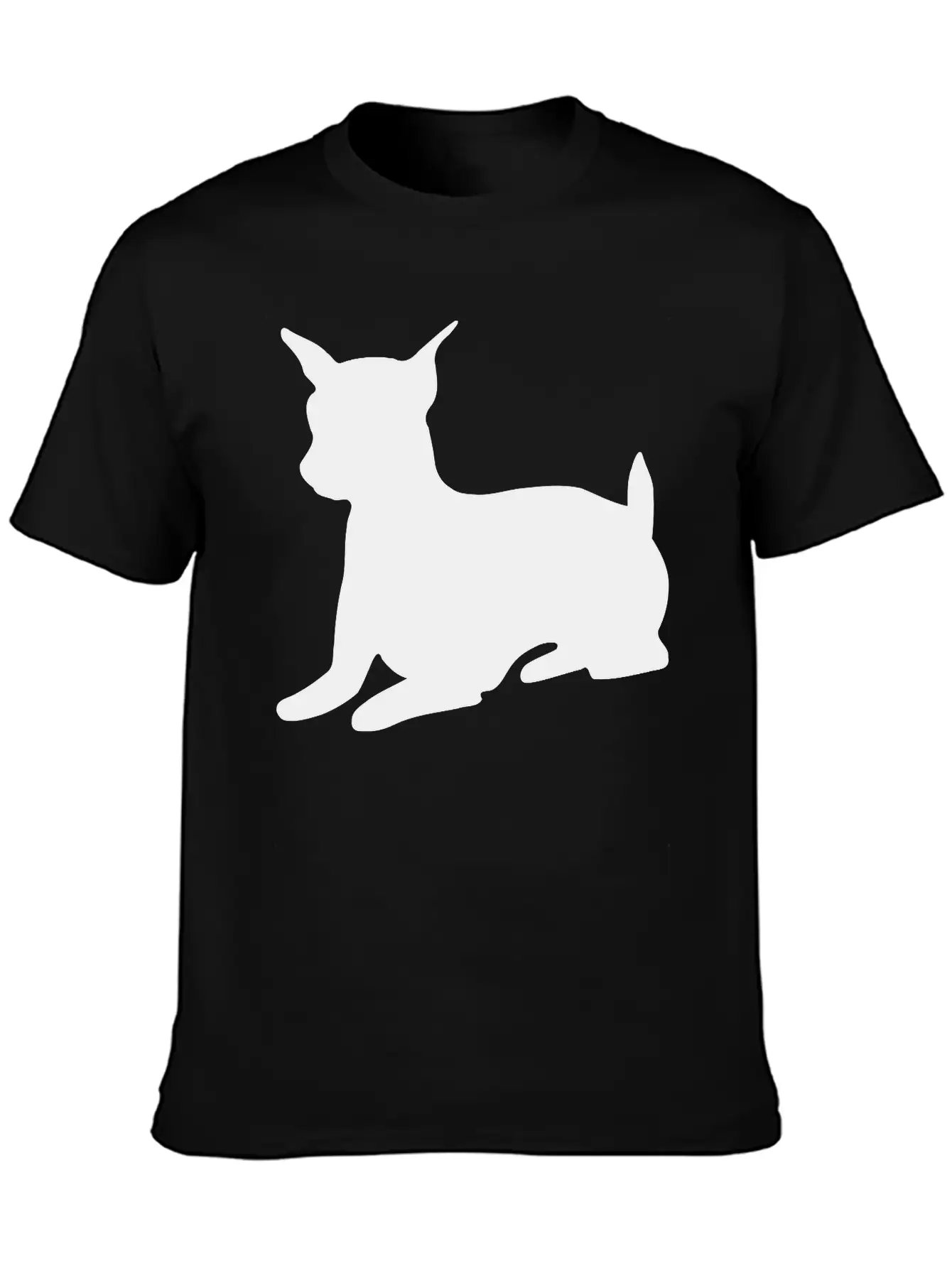 Miniature Pinscher Shadow Essential Cotton Tee For Daily Outfits – Unisex Style