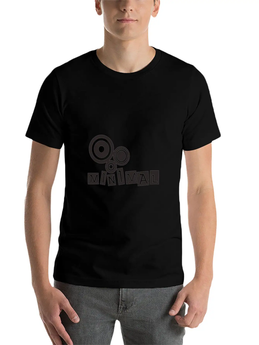 Minimal Circle Basic Graphic T-Shirt – Daily Comfort In Soft Cotton