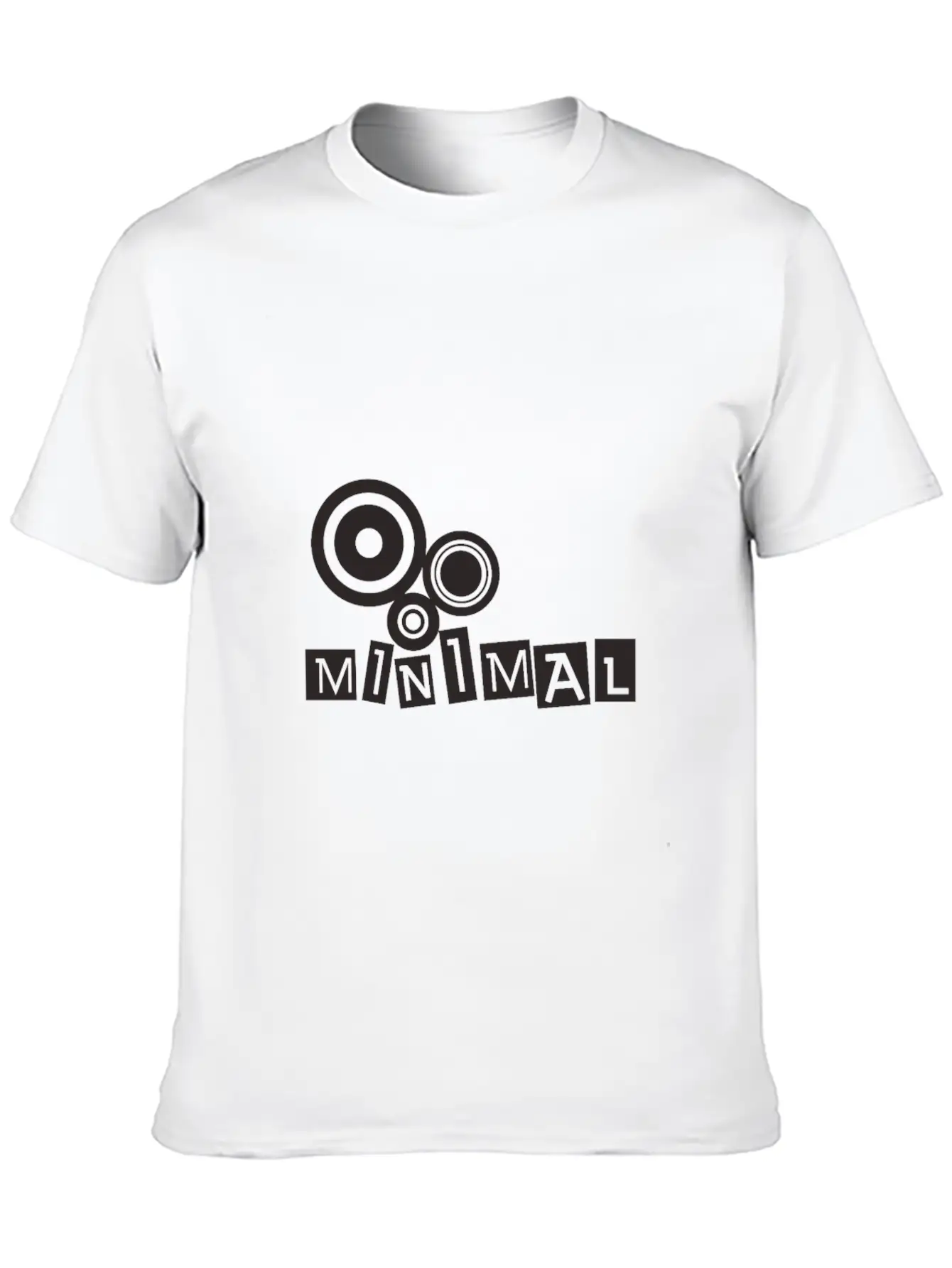 Minimal Circle Basic Graphic T-Shirt – Daily Comfort In Soft Cotton