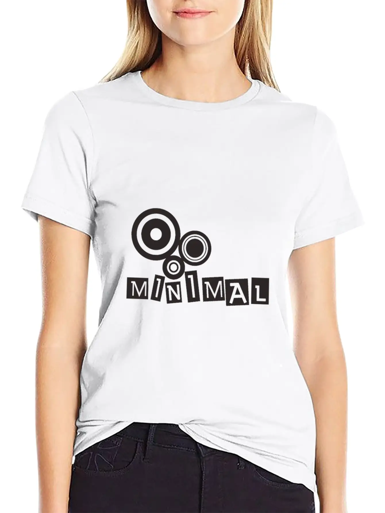 Minimal Circle Basic Graphic T-Shirt – Daily Comfort In Soft Cotton