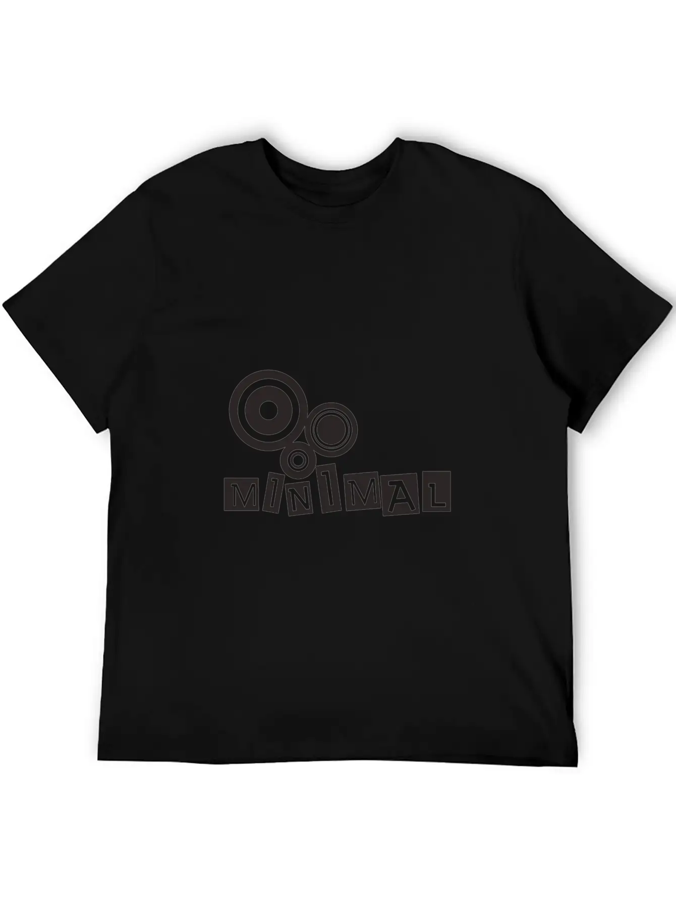 Minimal Circle Basic Graphic T-Shirt – Daily Comfort In Soft Cotton