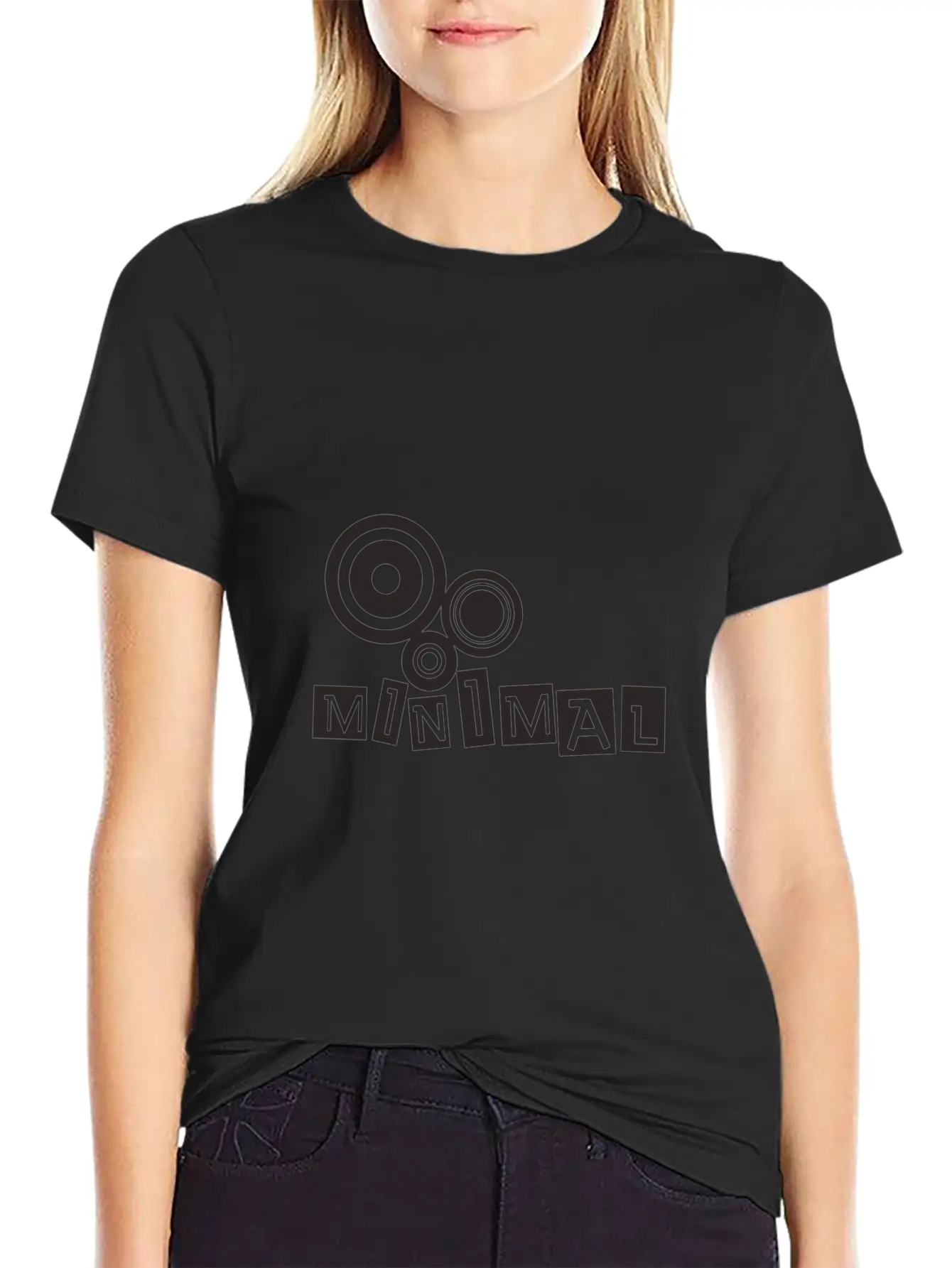 Minimal Circle Basic Graphic T-Shirt – Daily Comfort In Soft Cotton