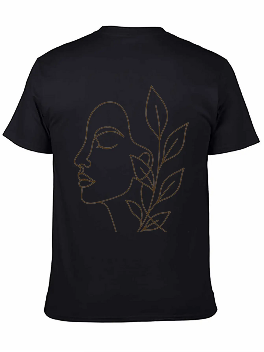 Minimal Elegance: The Art Of Continuous Line Classic Cotton Tee – Unisex Comfort For Any Season