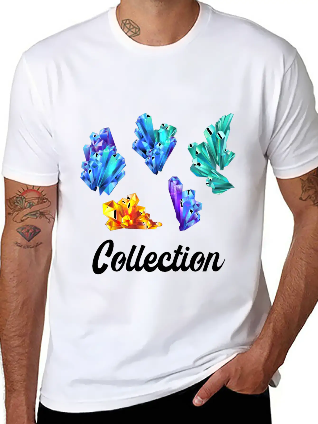 Mining Stones Geology Collection Classic Cotton Tee – Unisex Comfort For Any Season