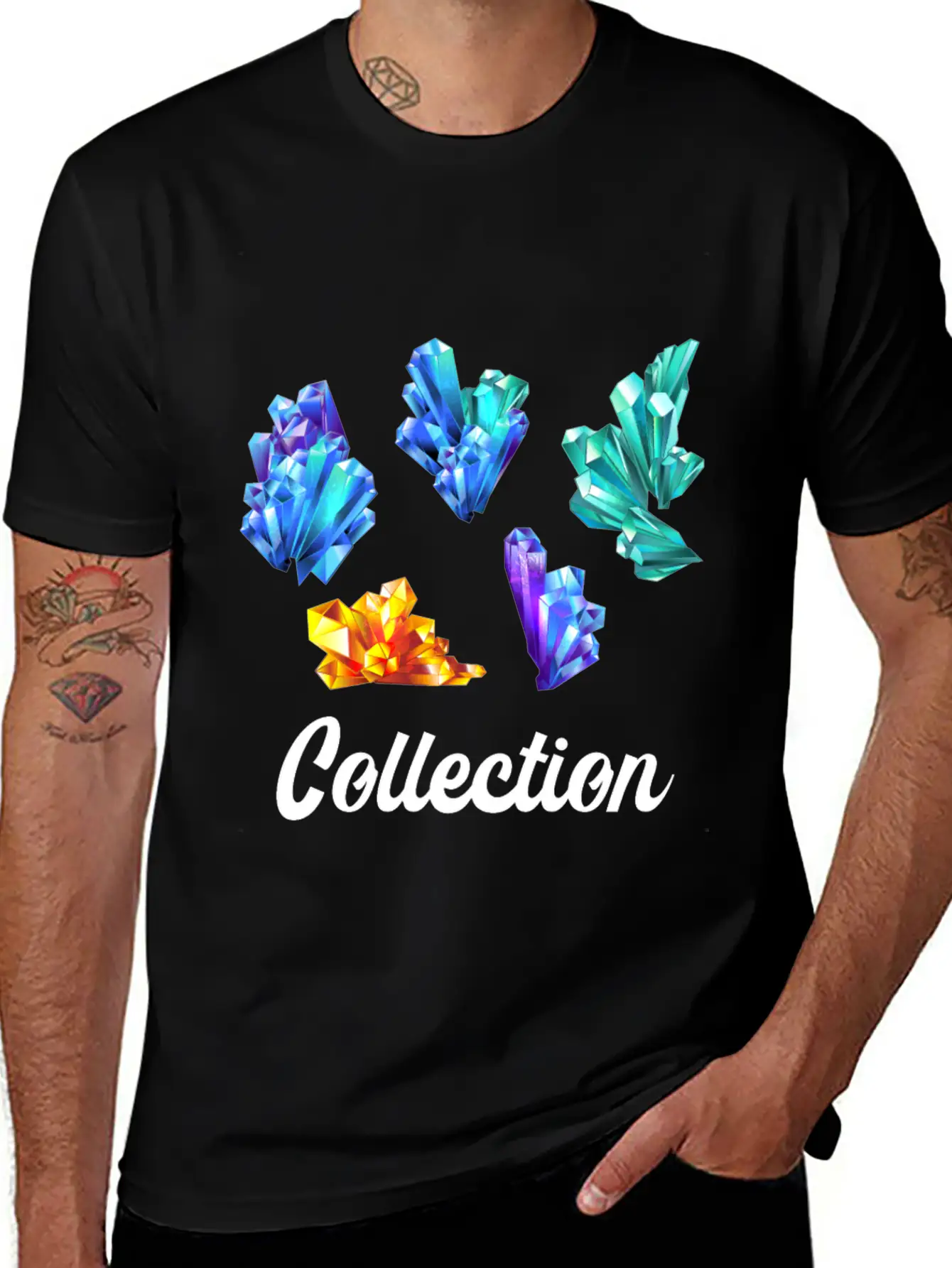Mining Stones Geology Collection Classic Cotton Tee – Unisex Comfort For Any Season