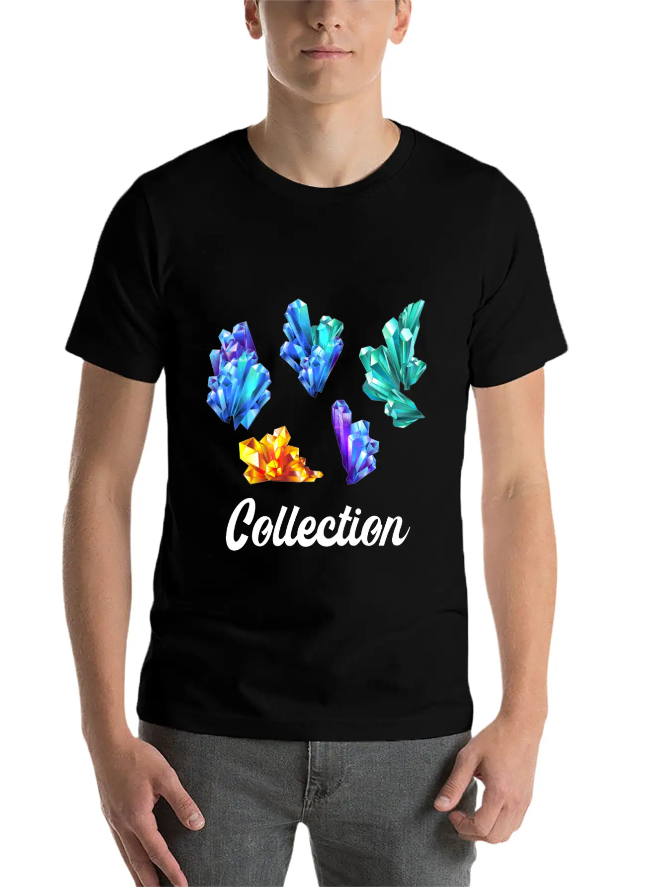 Mining Stones Geology Collection Classic Cotton Tee – Unisex Comfort For Any Season