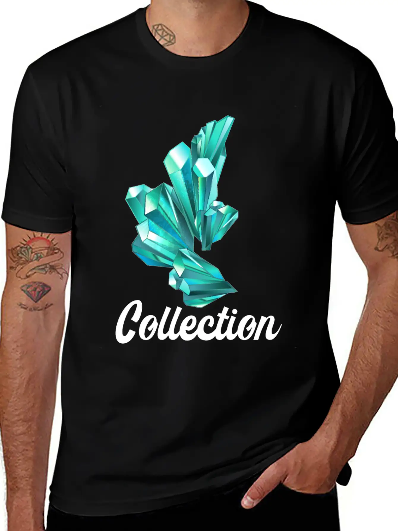 Mining Stones Geology Collection Timeless Short Sleeve Tee – Comfy And Minimalist Design