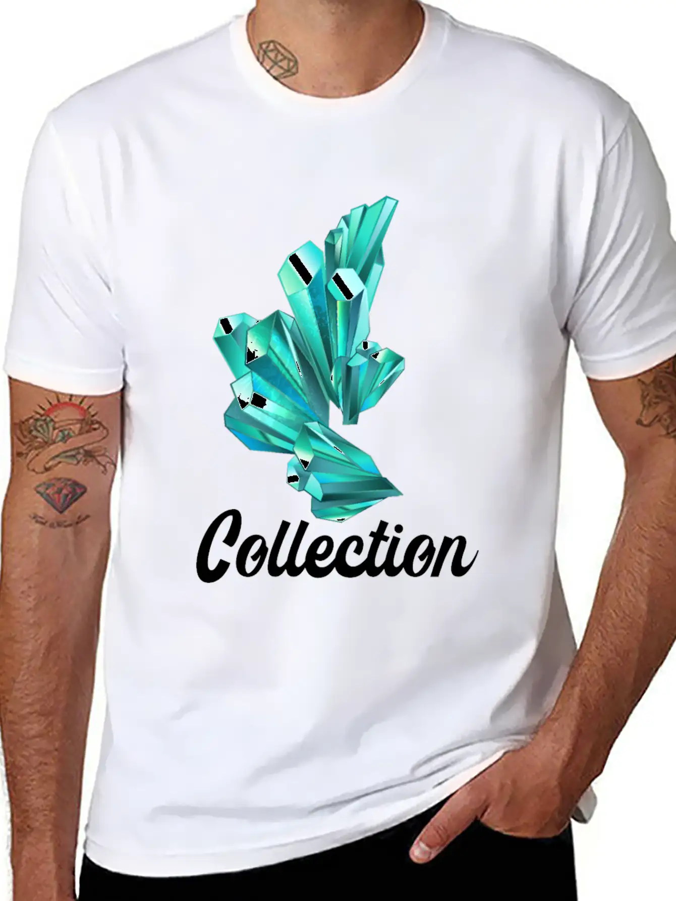 Mining Stones Geology Collection Timeless Short Sleeve Tee – Comfy And Minimalist Design
